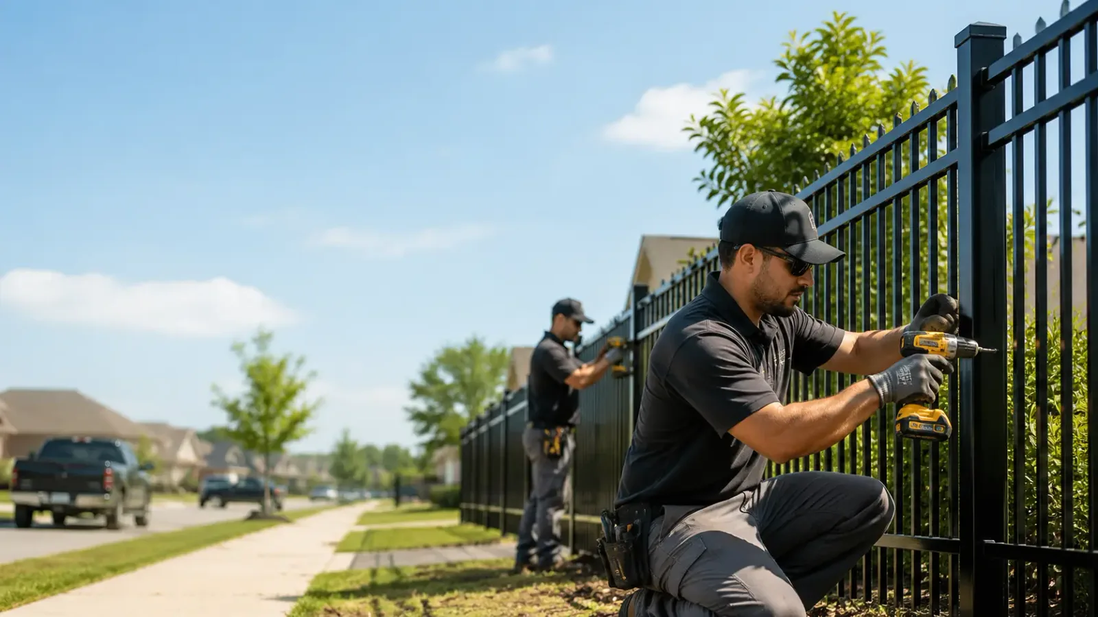 Metal Fence Installation in Robstown, TX